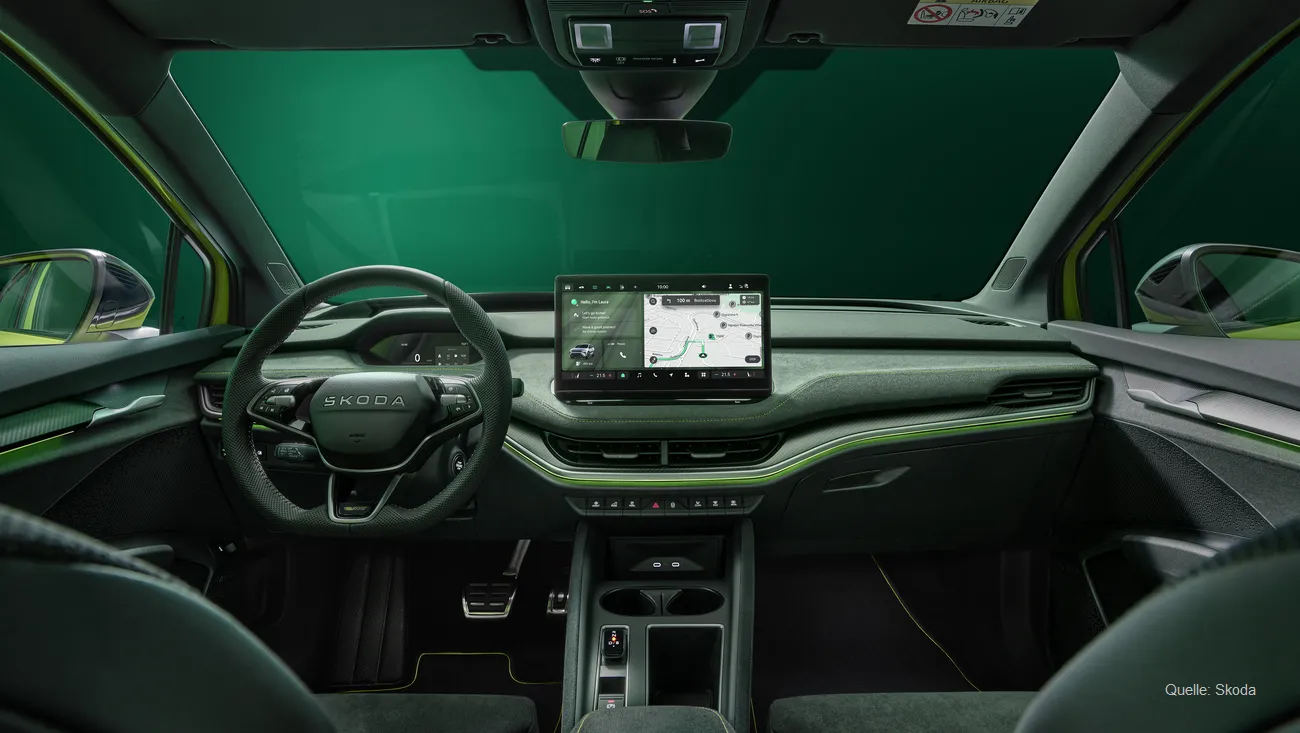 Skoda Elroq RS Test Interieur INSTADRIVE ecarso Skoda Elroq RS Test Interieur INSTADRIVE ecarso