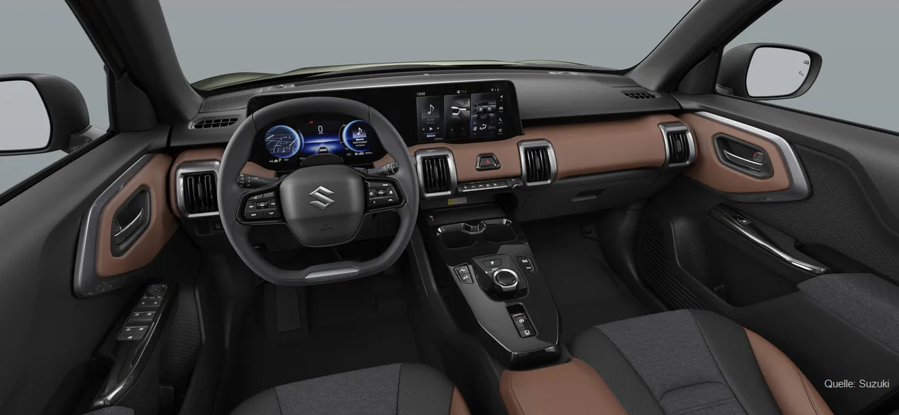 Suzuki e Vitara kommt im Herbt 2025 interieur INSTADRIVE ecarso Suzuki e Vitara kommt im Herbt 2025 interieur INSTADRIVE ecarso
