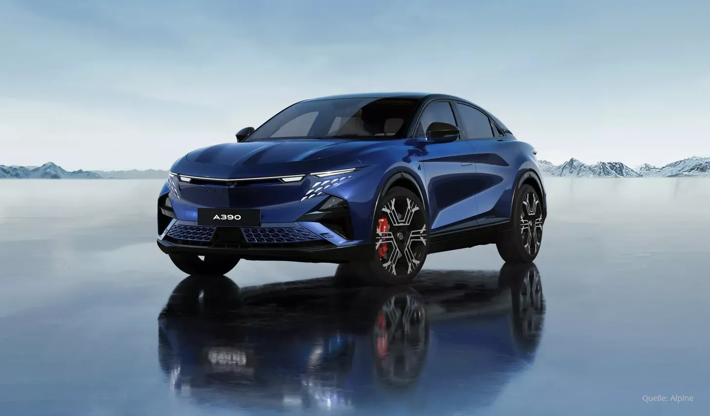 Alpine A390 präsentiert INSTADRIVE ecarso Alpine A390 präsentiert INSTADRIVE ecarso