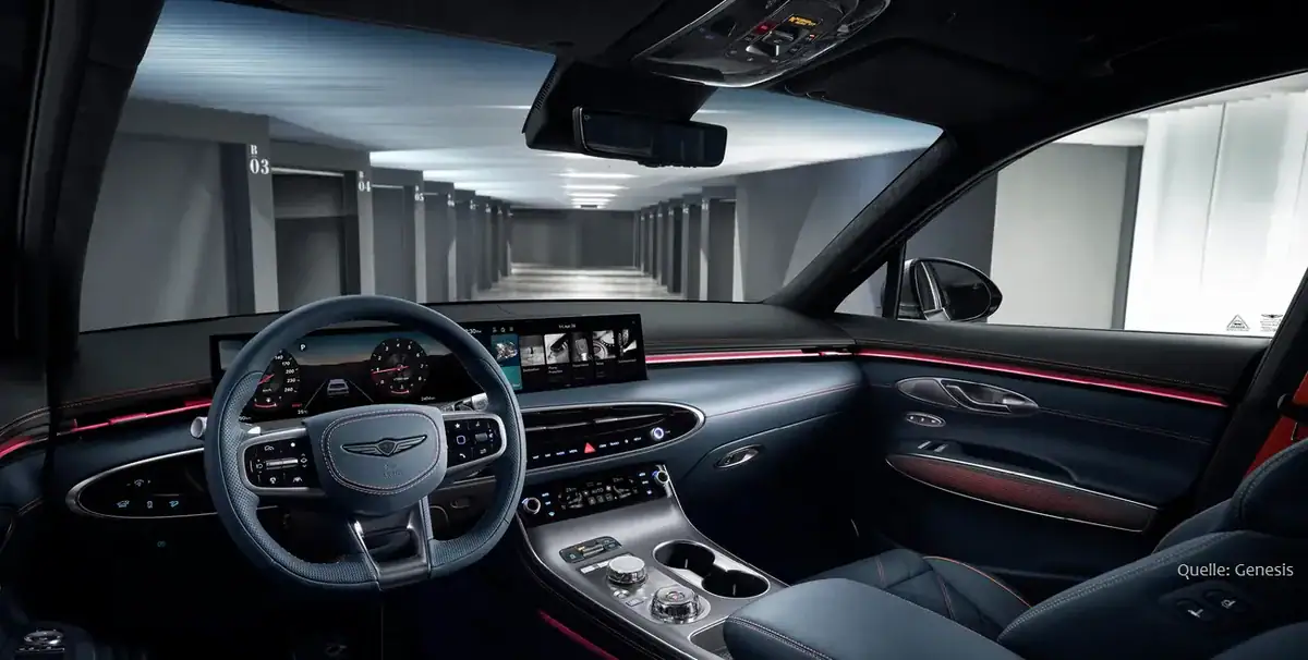 Genesis GV70 electrified innen INSTADRIVE ecarso Genesis GV70 electrified innen INSTADRIVE ecarso