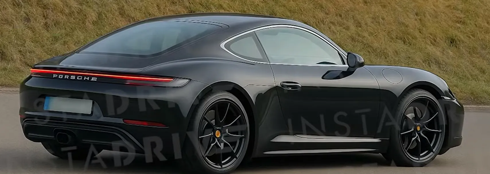 Porsche Cayman EV 3D Rendering INSTADRIVE ecarso hr