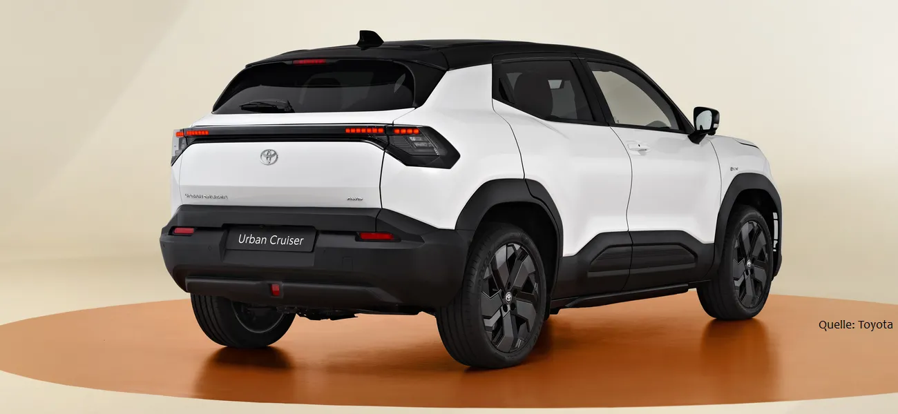 Toyota Urban Cruiser EV Preise und Daten back INSTADRIVE ecarso