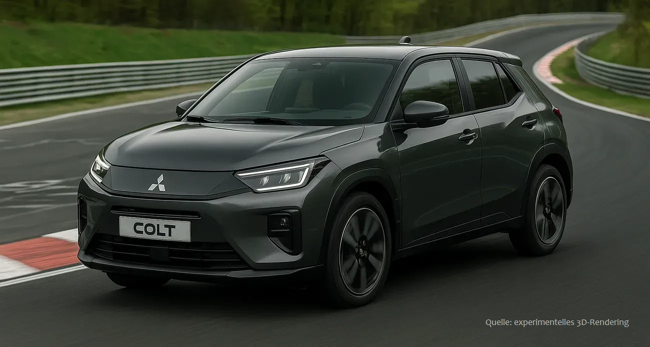 Mitsubishi Colt kommt als Elektroauto INSTADRIVE ecarso Mitsubishi Colt kommt als Elektroauto INSTADRIVE ecarso
