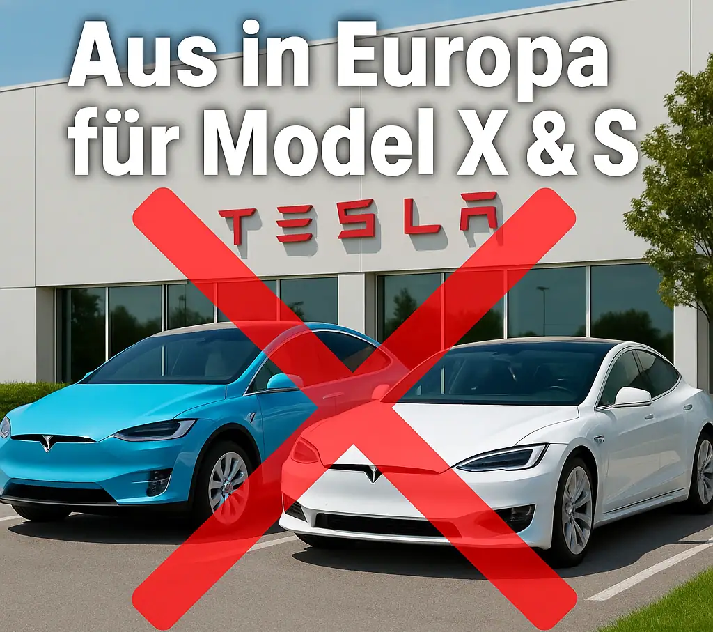 Aus in Europa für Model X und S INSTADRIVE ecarso Aus in Europa für Model X und S INSTADRIVE ecarso