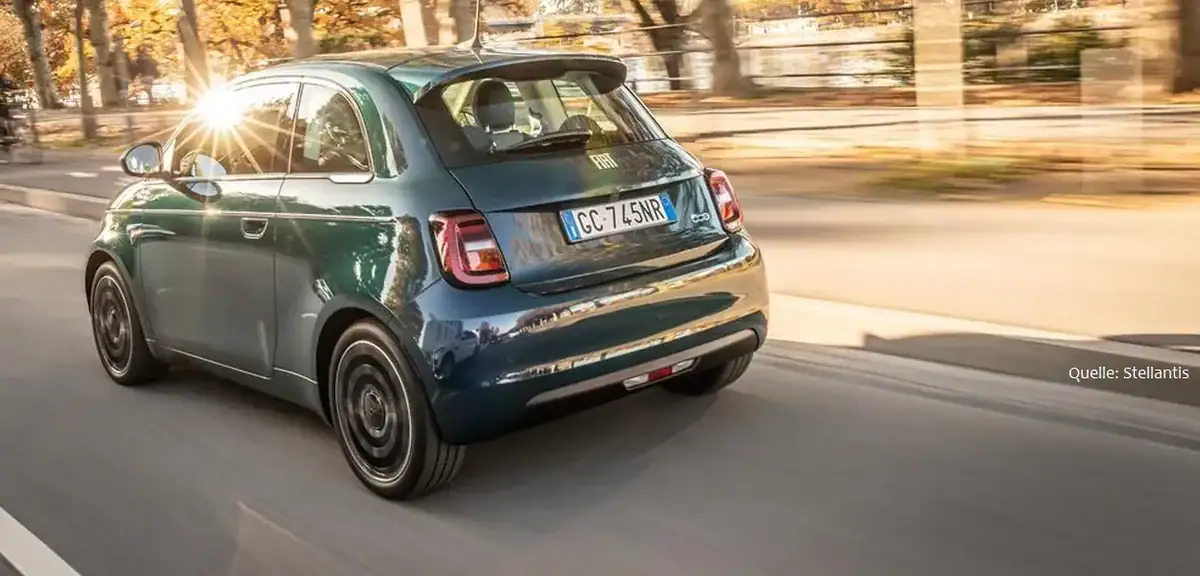 Fiat 500e Gebrauchtwagencheck Heck kaufen bei ecarso com