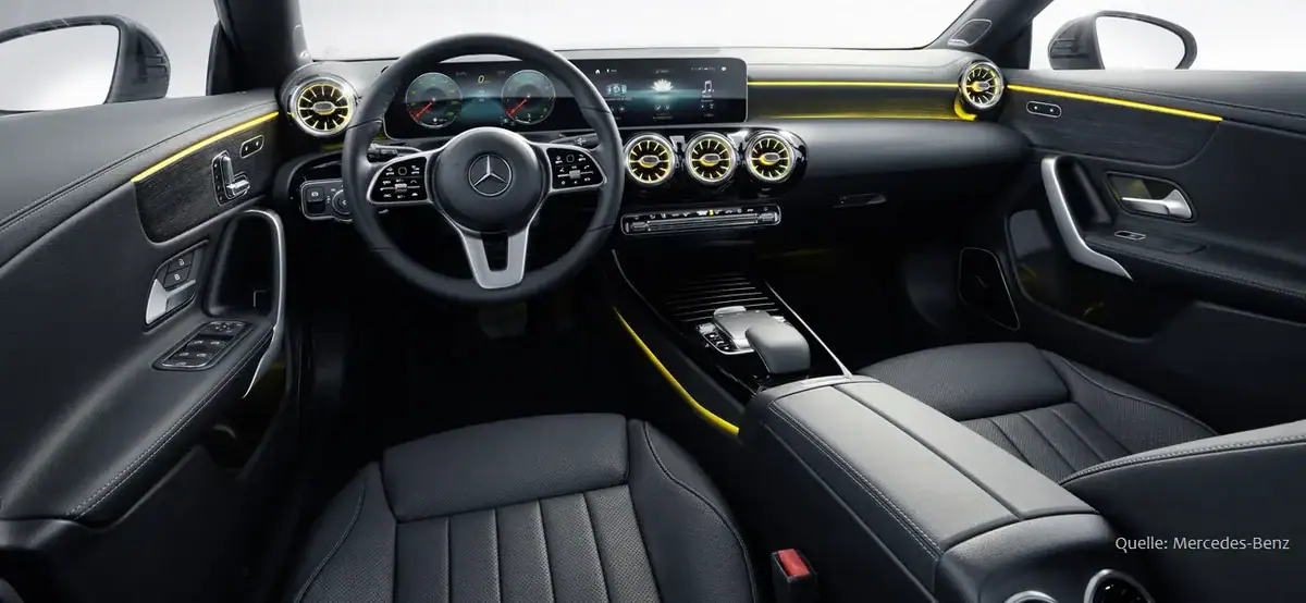 Mercedes CLA Elektro Shooting Brake Cockpit INSTADRIVE ecarso Mercedes CLA Elektro Shooting Brake Cockpit INSTADRIVE ecarso