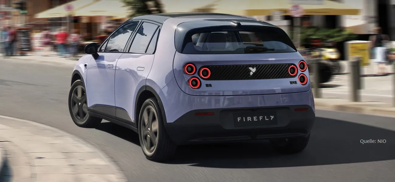 NIO Firefly Test Heck INSTADRIVE ecarso