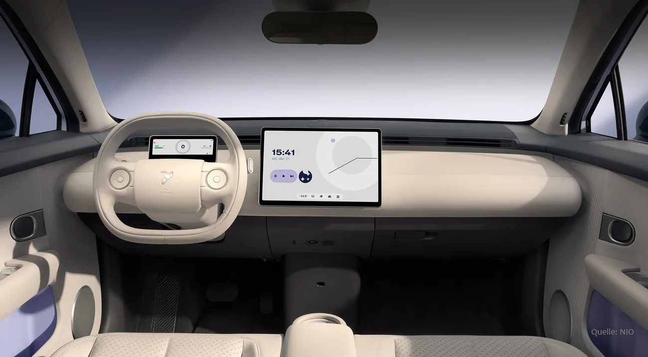 NIO Firefly Test Innenraum INSTADRIVE ecarso
