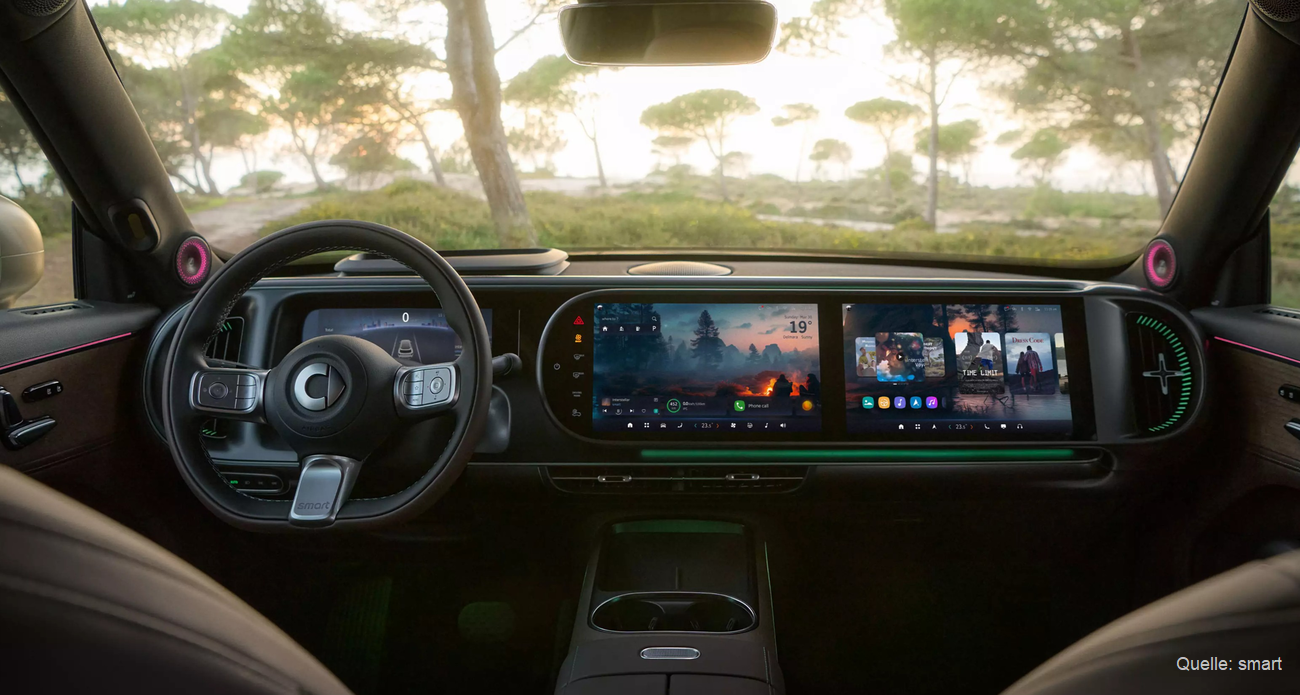 smart #5 Brabus Cockpit INSTADRIVE ecarso