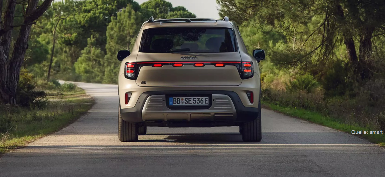 smart #5 Brabus Test Heck INSTADRIVE ecarso