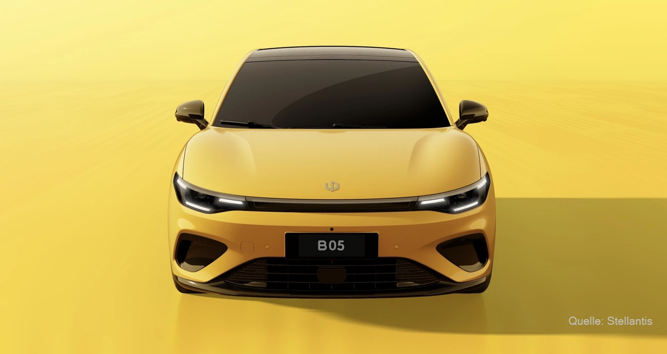 Leapmotor B05 Vorstellung front IAA 2025 INSTADRIVE ecarso