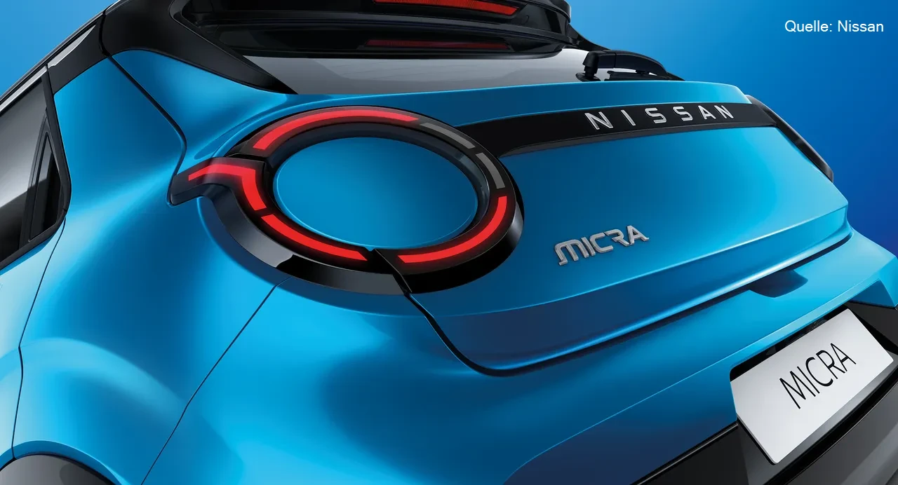Nissan Micra EV bestellbar Heck INSTADRIVE ecarso