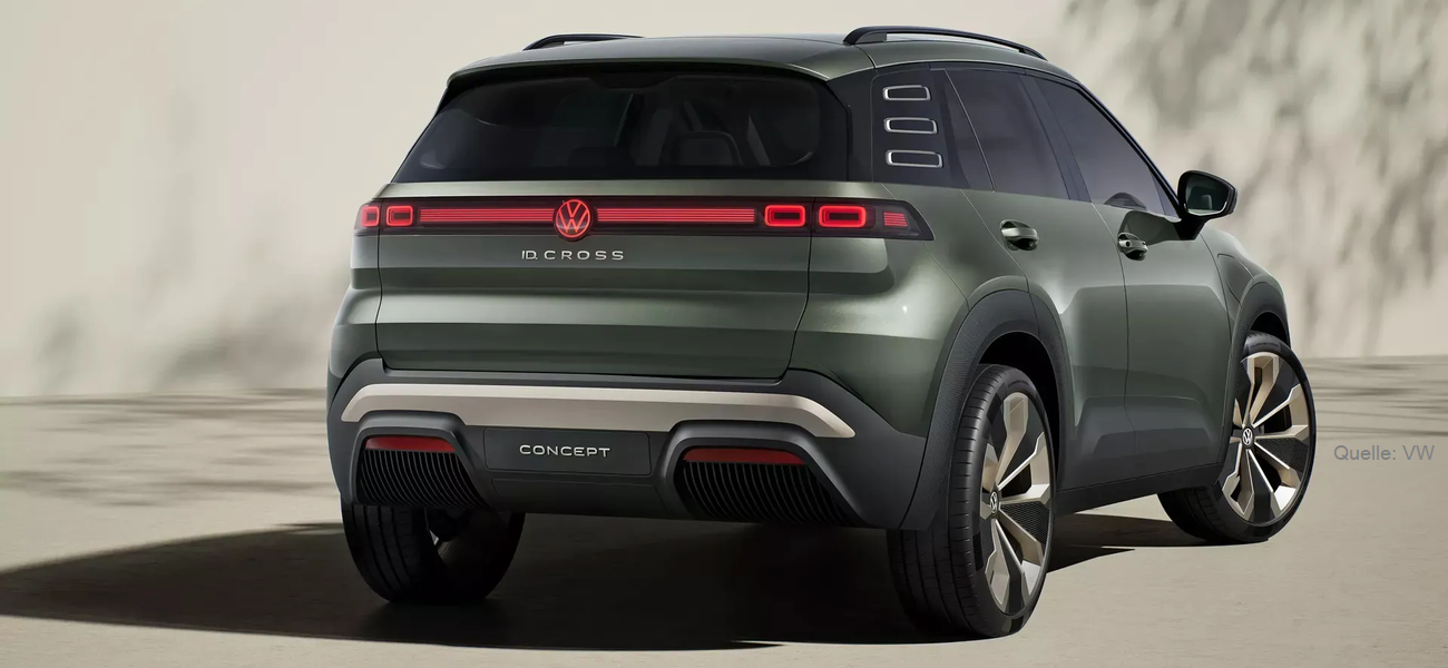 VW ID. Cross Concept IAA 2025 Heck INSTADRIVE ecarso