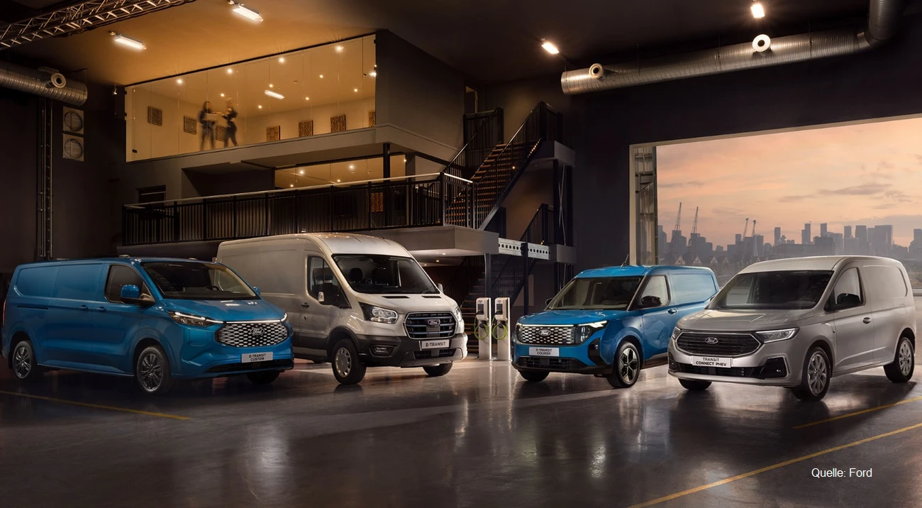 Ford elektrifiziert all seine Nutzfahrzeug-Modelle INSTADRIVE ecarso Ford elektrifiziert all seine Nutzfahrzeug-Modelle INSTADRIVE ecarso