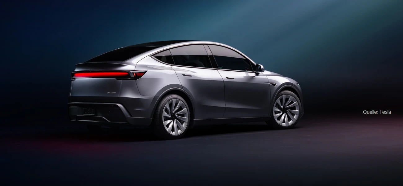Tesla Model Y & Model 3 mit mehr Reichweite Jetzt bis 750 km Heck INSTADRIVE ecarso
