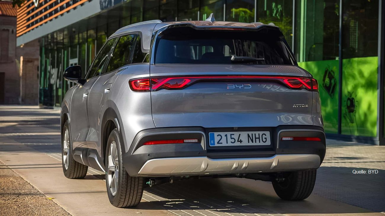 BYD Atto 2 Comfort 2025 Heck 430 km & 155-kW-Schnellladen INSTADRIVE ecarso