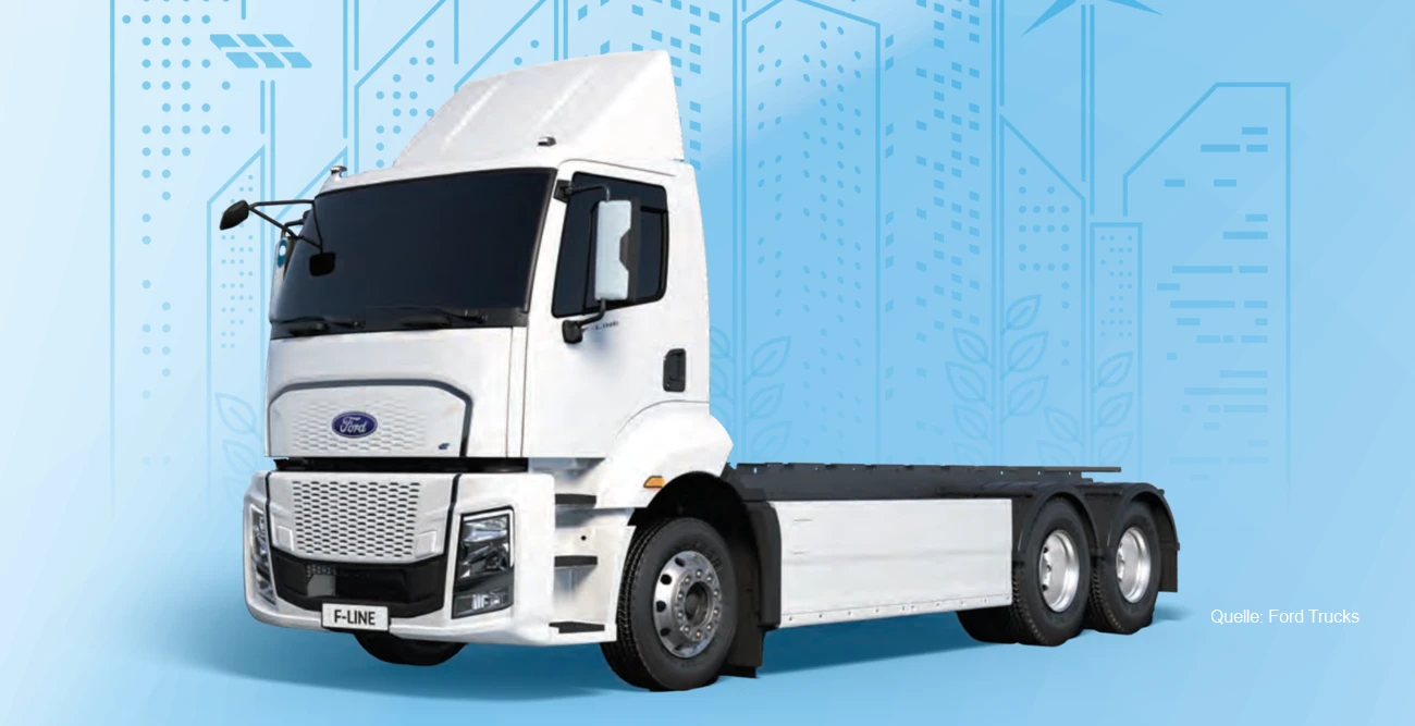 Ford F-Line E Neuer E-Lkw mit 392-kWh-Akku im Check