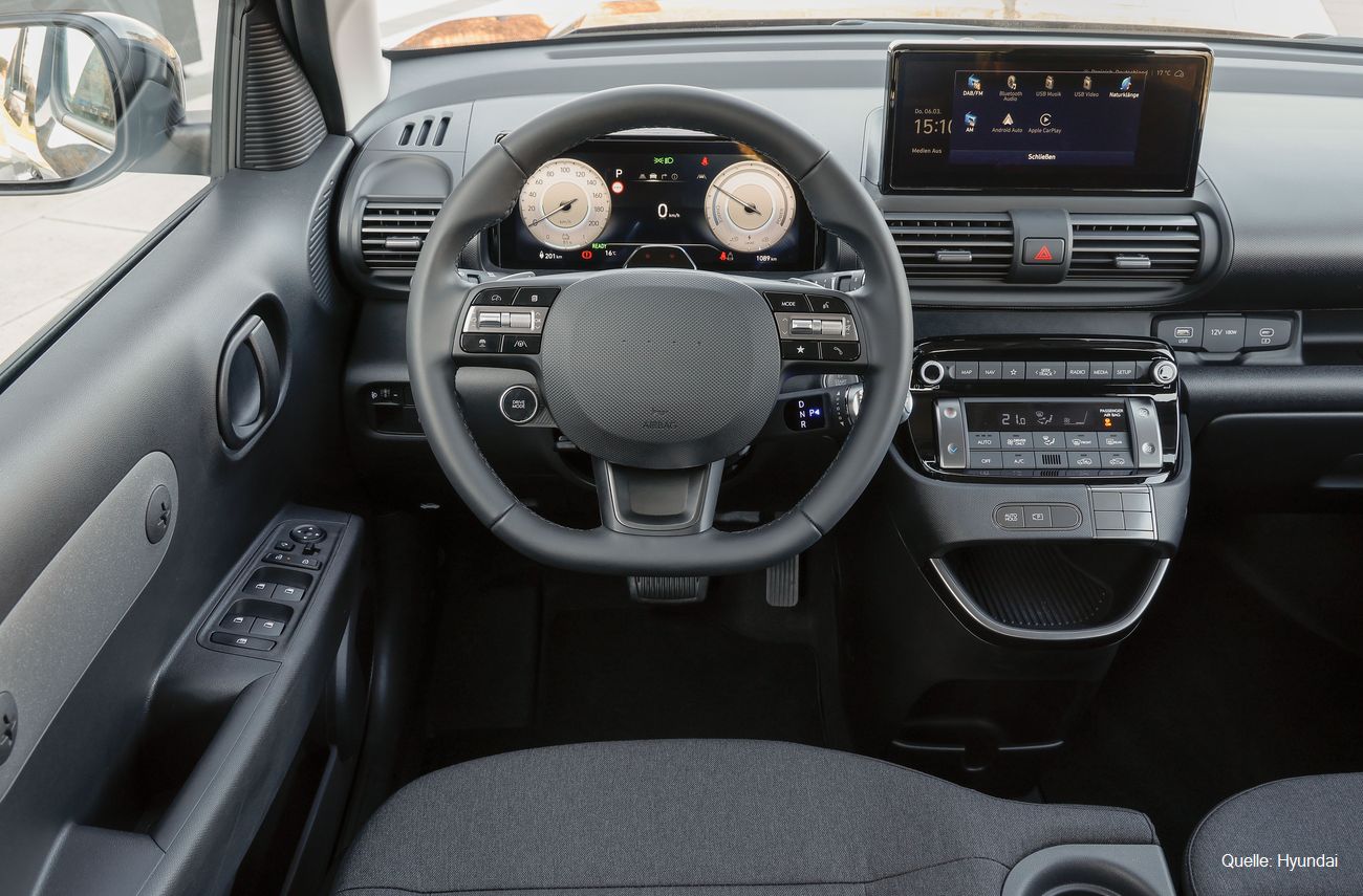 Hyundai Inster Testerfahrungen Cockpit INSTADRIVE ecarso