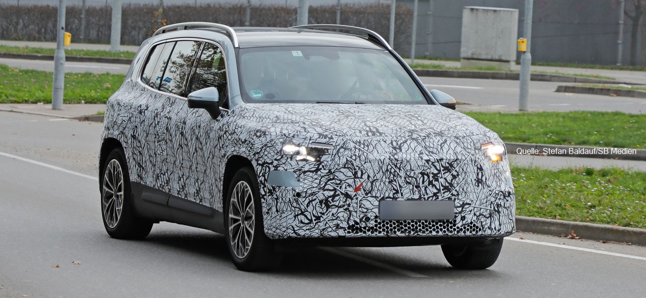 Mercedes E-Offensive 800-Volt & bis 792 km Reichweite GLB INSTADRIVE ecarso