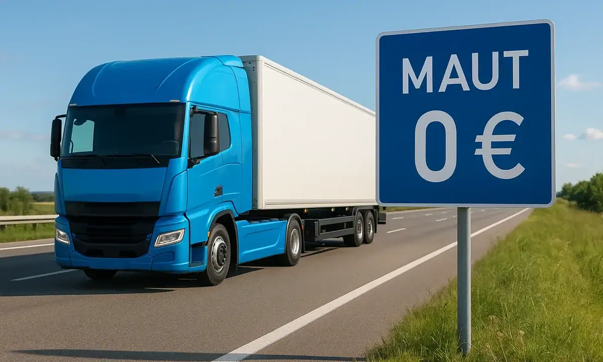 Weiter keine Maut für E-Lkw Vorteil bis 2031 INSTADRIVE ecarso