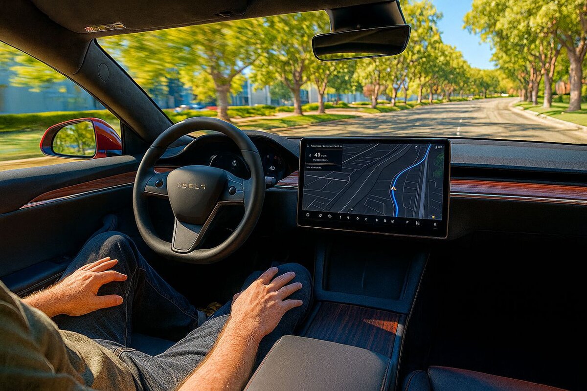 Tesla Autopilot Testfahrten INSTADRIVE ecarso