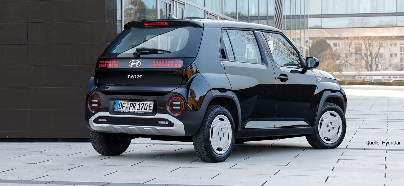 Hyundai Inster Testerfahrungen Heck INSTADRIVE ecarso