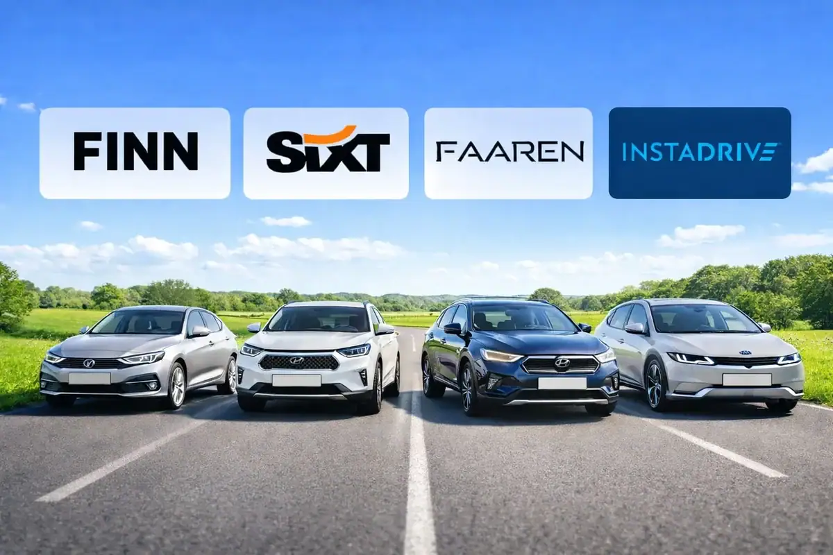 Top 3 Alternativen zum Finn Auto Abo INSTADRIVE ecarso