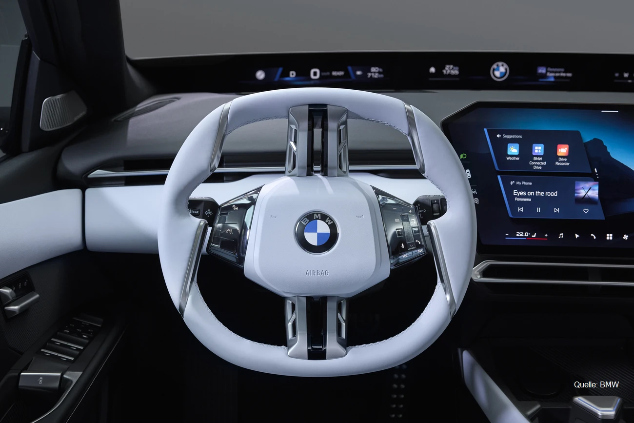 BMW i3 Neue Klasse im Check Cockpit INSTADRIVE ecarso