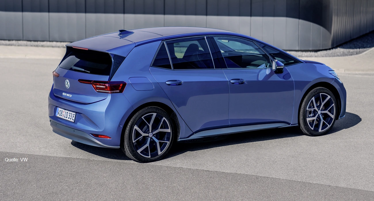 VW ID.3 Neo im Check Heck INSTADRIVE ecarso