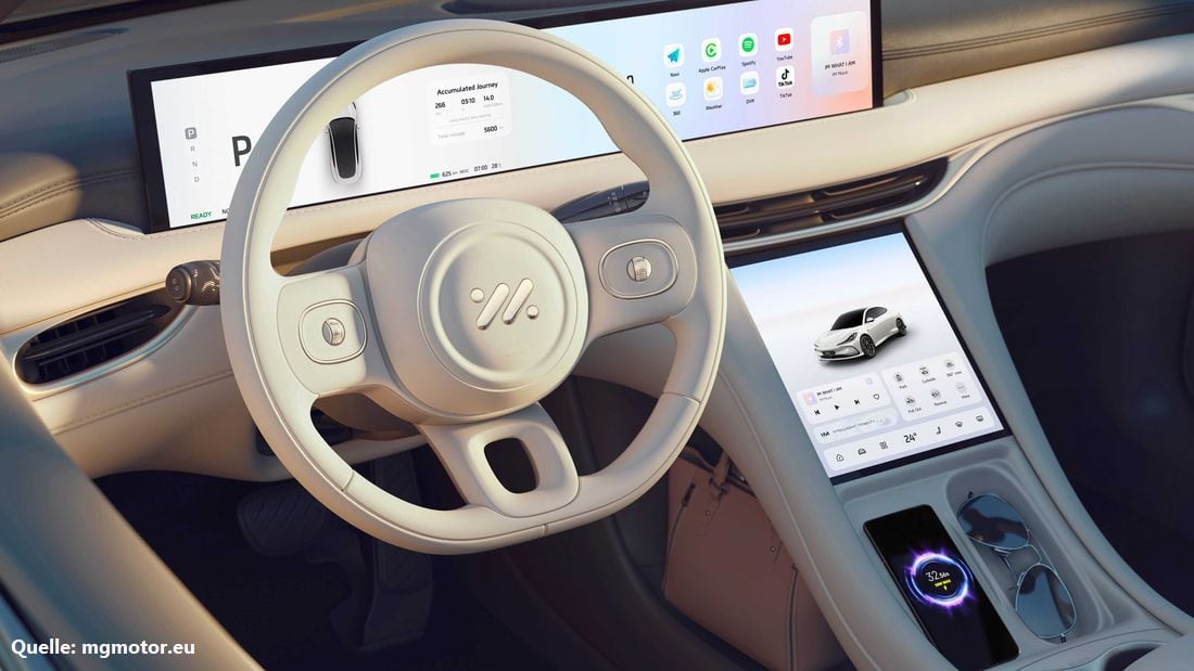MG IM5 und IM6 im Check INSTADRIVE ecarso Cockpit IM5