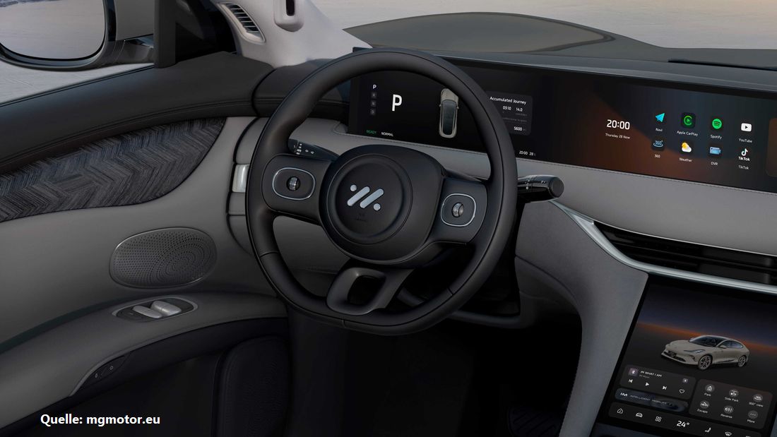 MG IM5 und IM6 im Check INSTADRIVE ecarso Cockpit IM6