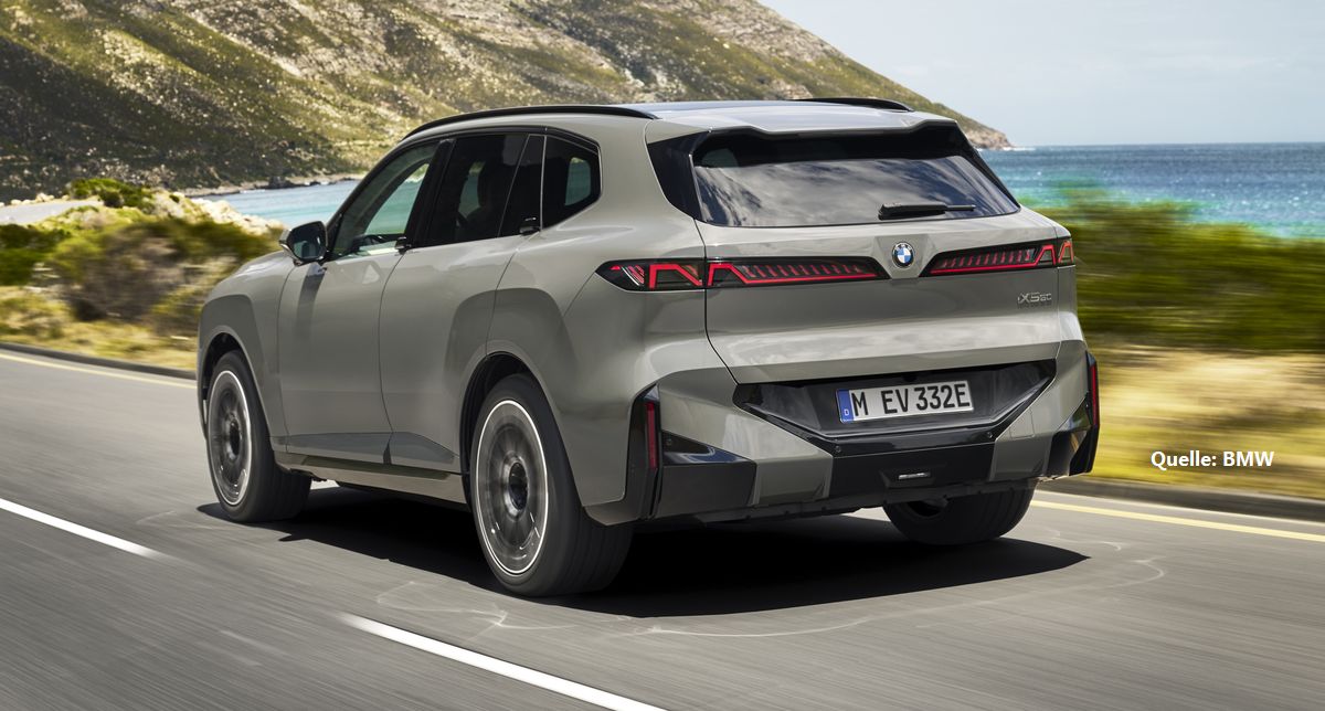 BMW iX5 2026 Test Heck INSTADRIVE ecarso
