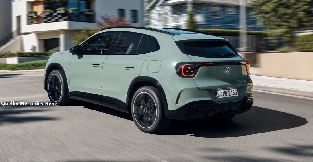 Mercedes GLA 2026 mit 800-Volt-Technik hl INSTADRIVE ecarso