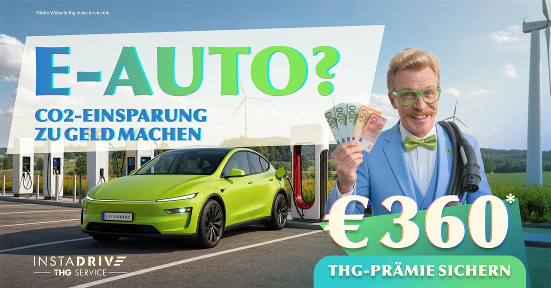 THG Prämie Deutschland 360 Euro INSTADRIVE THG