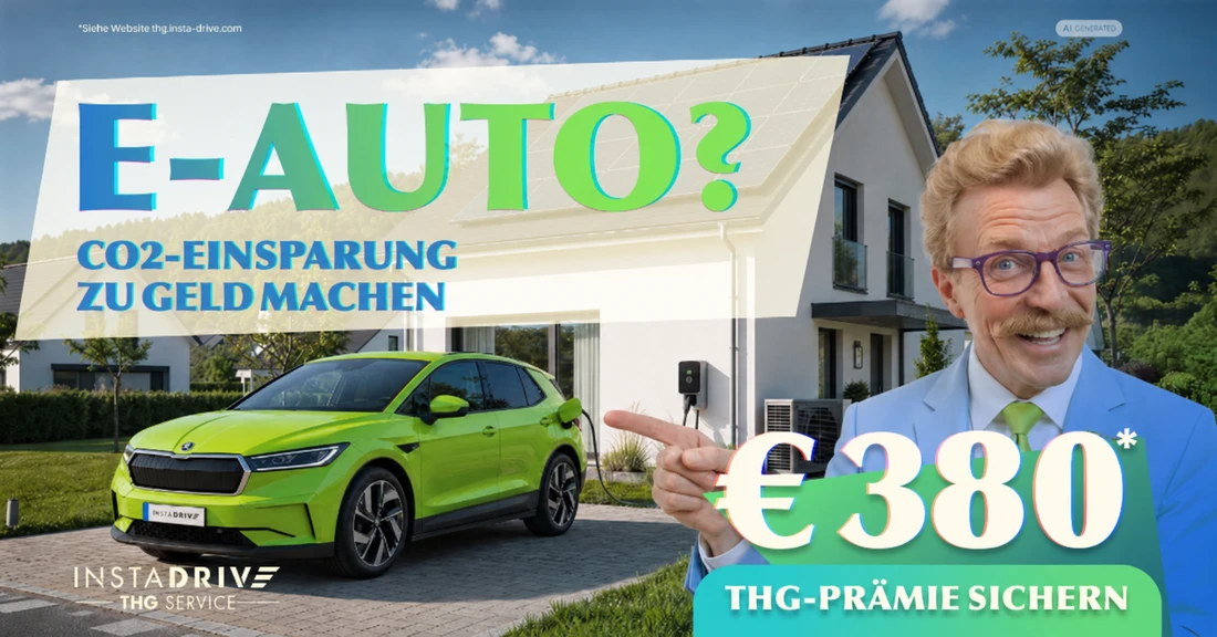 THG Prämie Deutschland 380 Euro INSTADRIVE