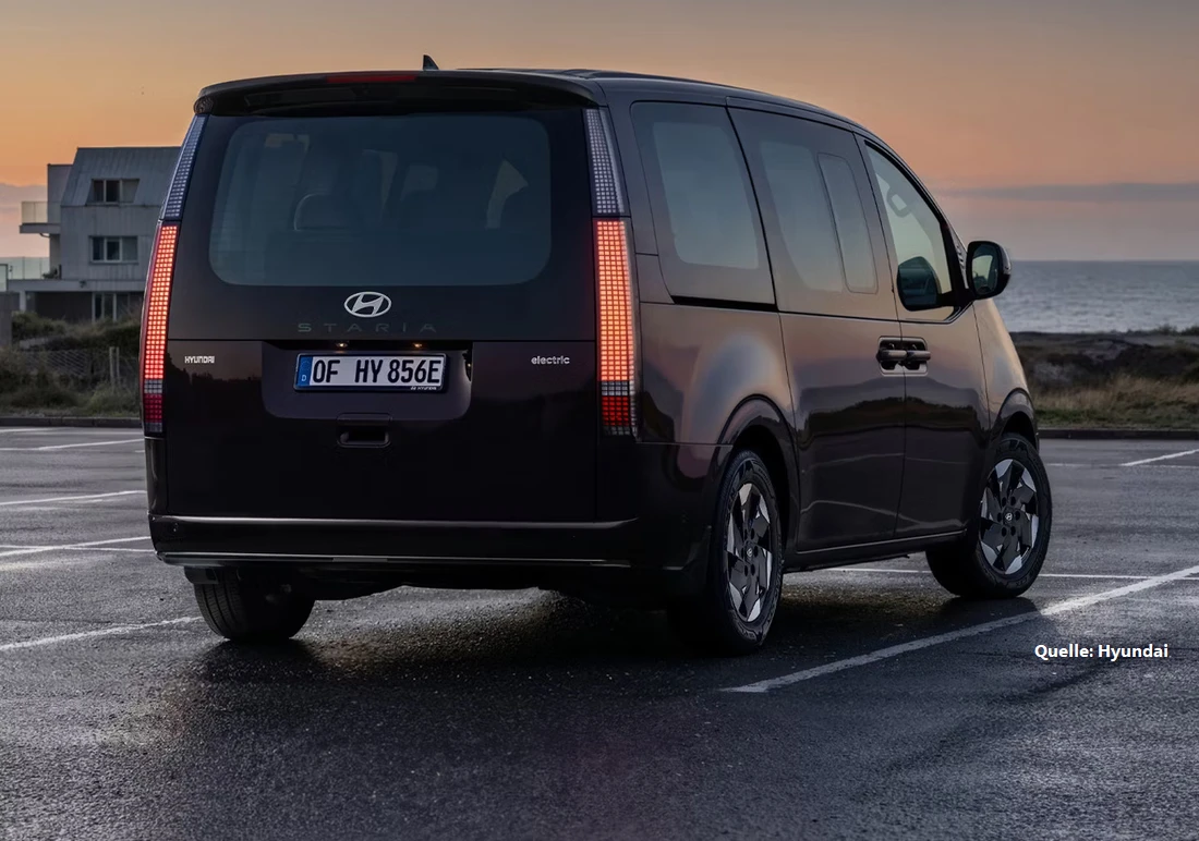 Hyundai Staria Vorstellung Heck INSTADRIVE ecarso