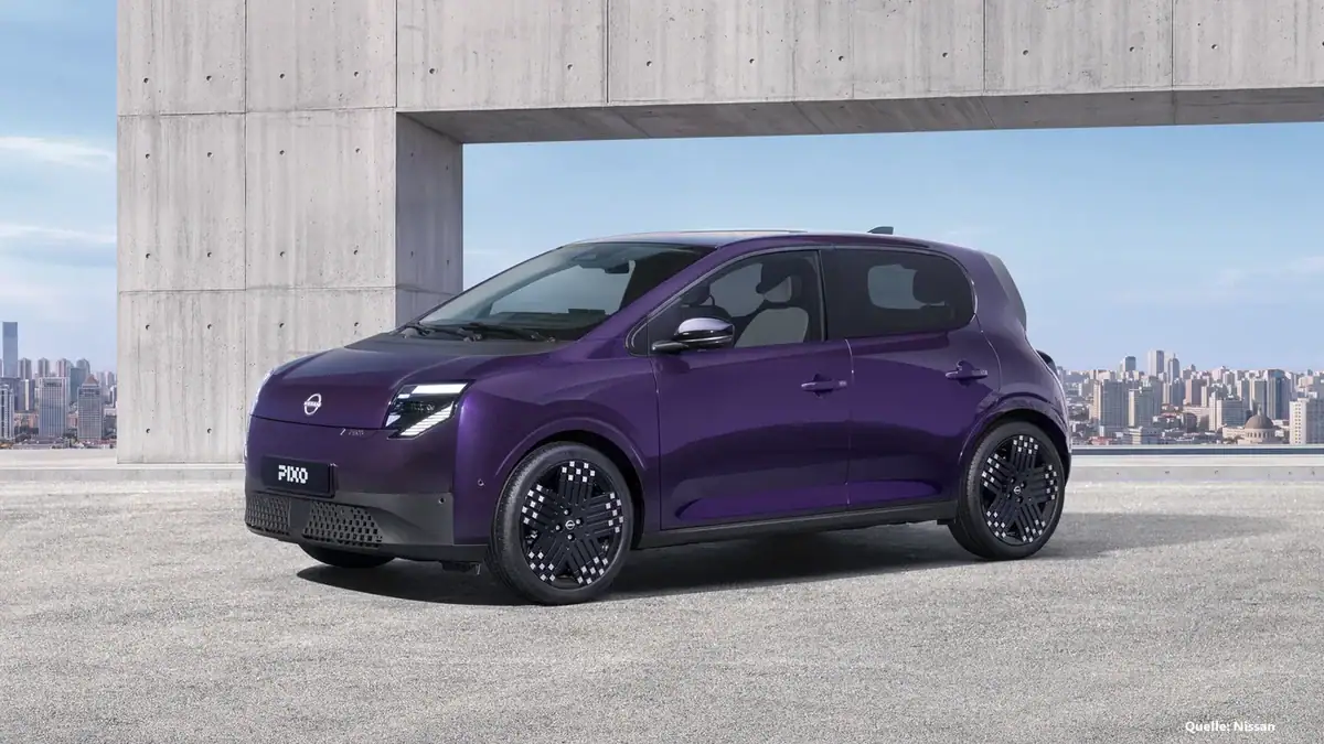 Nissan Pixo Neuer Elektrokleinwagen für die Stadt Front INSTADRIVE ecarso