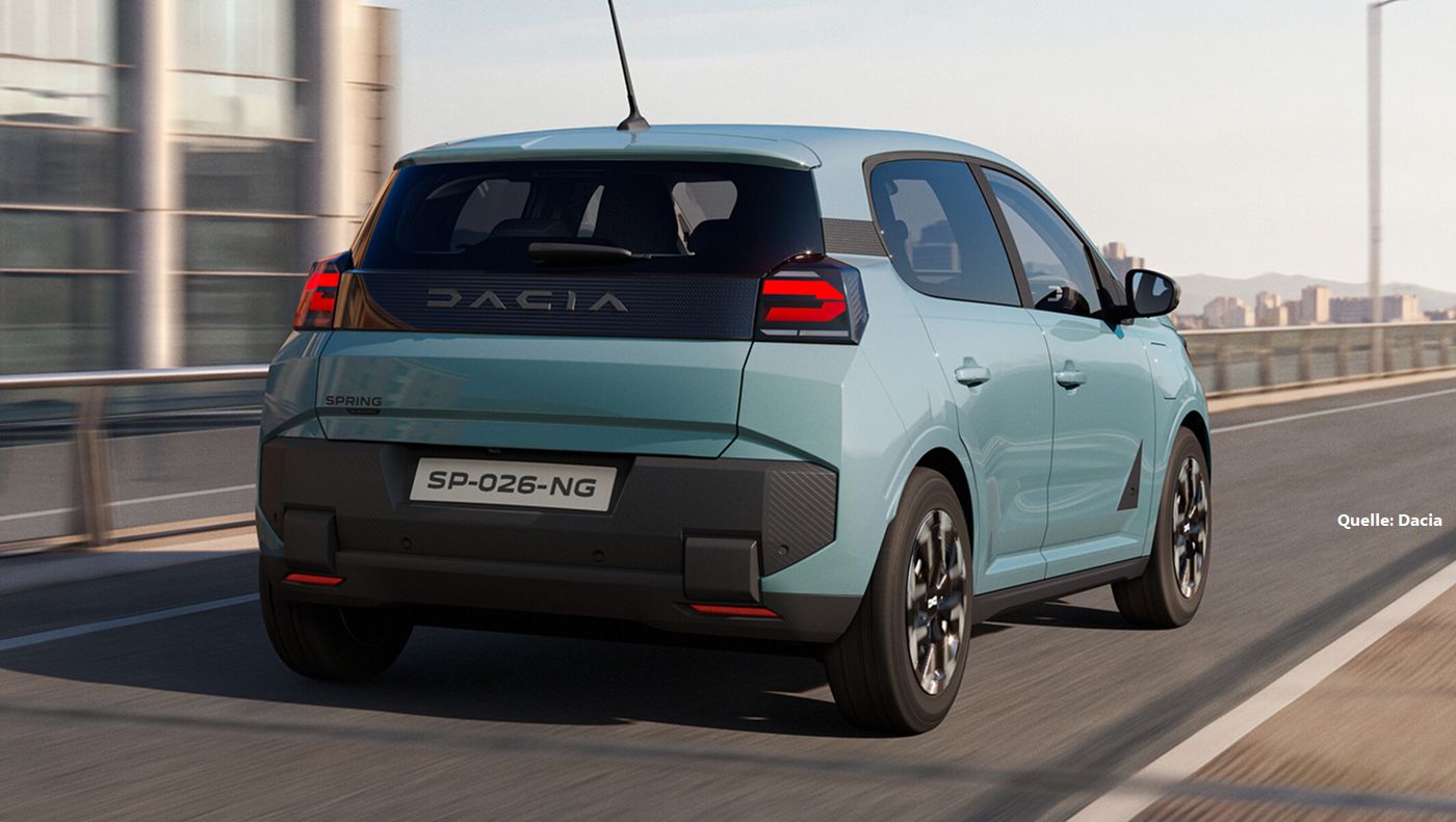 Dacia Spring 2026 Heck INSTADRIVE ecarso