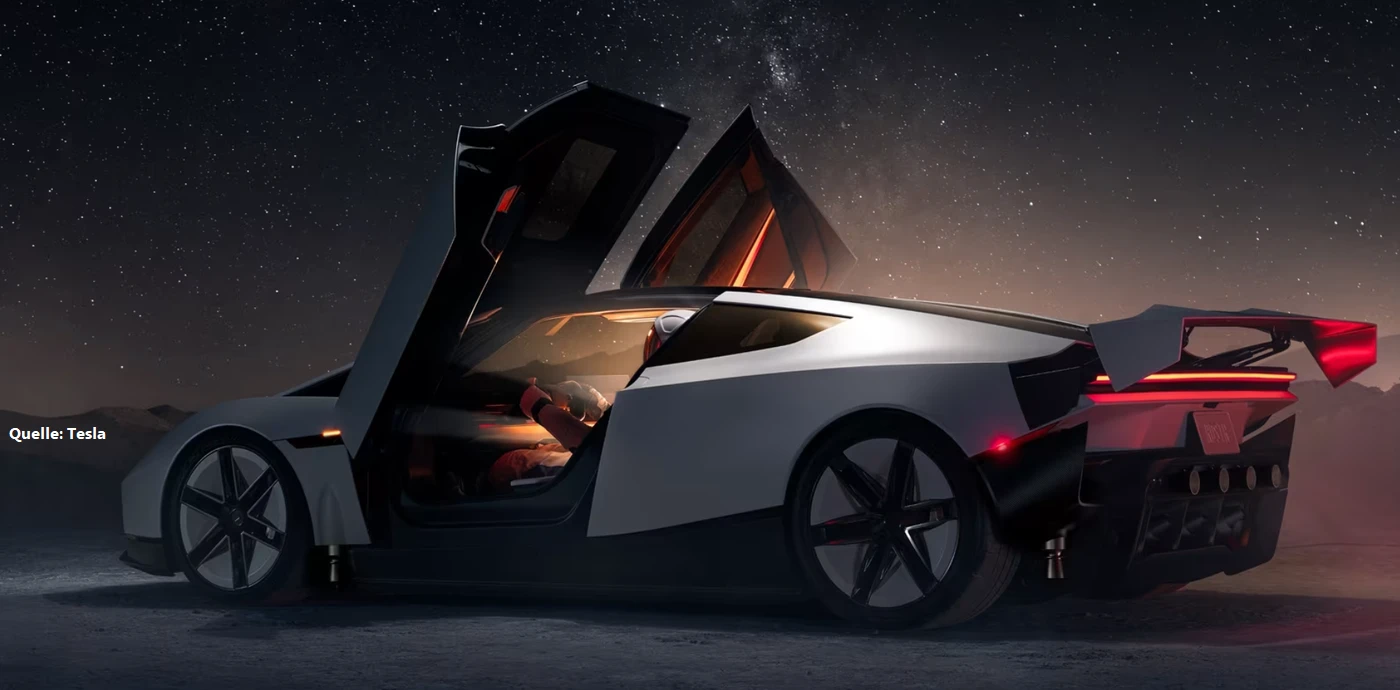 Tesla Roadster Show Heck INSTADRIVE ecarso